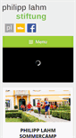 Mobile Screenshot of philipp-lahm-stiftung.de